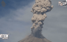 ภูเขาไฟโคลิมาในเม็กซิโกปะทุครั้งใหญ่