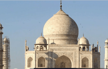 ทำความสะอาดทัชมาฮาล