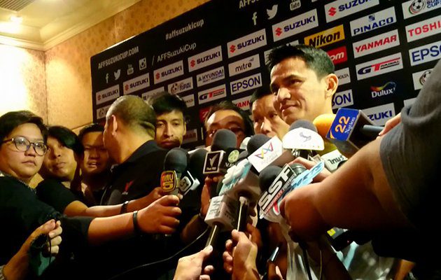 ซิโก้ ให้สัมภาษณ์ งานแถลงข่าว AFF Suzuki Cup 2016 รอบชิงชนะเลิศ