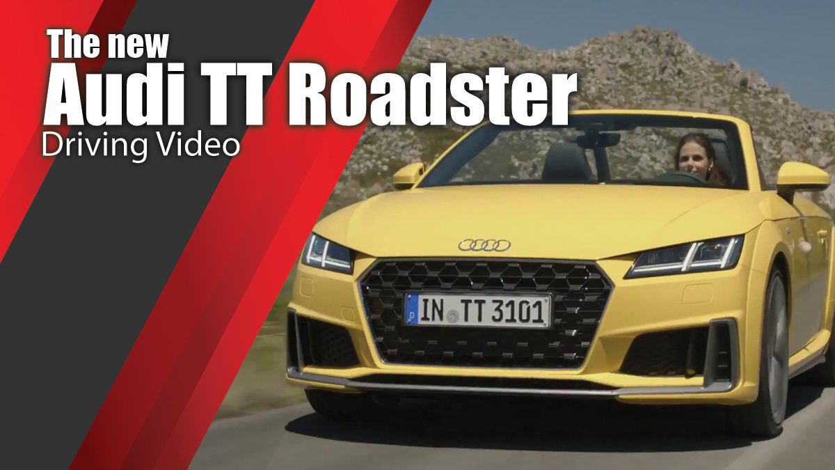 The new Audi TT Roadster Driving Video
