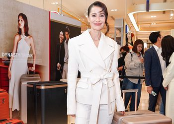 แอน ทองประสม เปิดมุมมองเลือกกระเป๋าเดินทางเรียบโก้ จาก Echolac