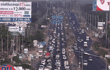 ถนนมุ่งสู่อีสาน-เหนือจราจรหนาแน่น