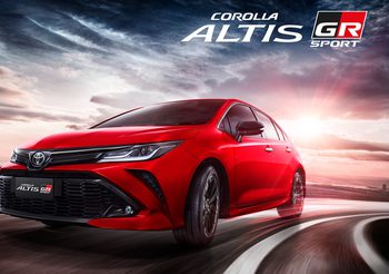 Toyota Corolla Altis GR Sport ยกระดับทั้งรูปลักษณ์ และการขับขี่ที่เหนืออีกขั้น