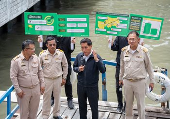 “เดินได้ ปั่นดี เชื่อมเมืองครบวงจร” กทม. ลุยพัฒนาทางเท้า-ทางจักรยานเลียบแสนแสบ ระยะทาง 47.5 กิโลเมตร จากพระนครถึงหนองจอก ส่งเสริมคนกรุงเทพฯ เดิน-ปั่น เชื่อมระบบขนส่งสาธารณะแบบไร้รอยต่อ เรือ รถเมล์ รถไฟฟ้า