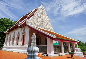 สักการะหลวงพ่อดำ วัดเขียน ขอพรพระพุทธรูปปางมารวิชัยสีขาว