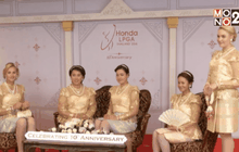 โปรสาวสวมชุดไทยโปรโมต LPGA Thailand 2016