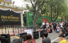 ชุมนุมหน้ากองทัพบก แกนนำย้ำ 3 ข้อเรียกร้อง