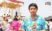 บรรยากาศสรงน้ำพระ  ที่สนามหลวง
