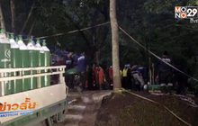 เจ้าหน้าที่เร่งเติมออกซิเจนถ้ำหลวง