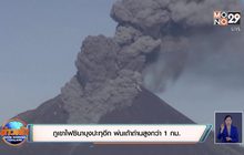 ภูเขาไฟซินาบุงปะทุอีก พ่นเถ้าถ่านสูงกว่า 1 กม.