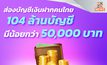 ส่องบัญชีเงินฝากคนไทย 104 ล้านบัญชี มีน้อยกว่า 50,000 บาท