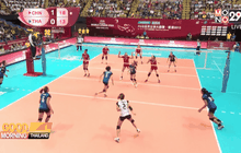 ลูกยางไทยพ่ายจีน 0-3 เซตศึกเวิลด์กรังด์ปรีซ์