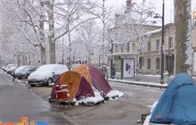 กรุงปารีสห่วงคนไร้บ้านจากสภาพอากาศหนาวจัด