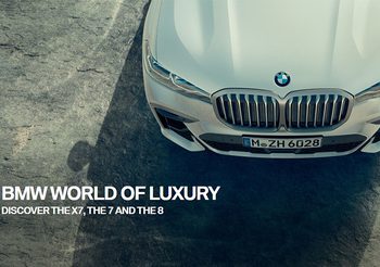 BMW World of Luxury เชิญชวนผู้หลงใหล BMW กับทัพยนตรกรรมที่เหนือระดับ