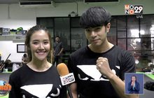 “ไต้ฝุ่น-กิ๊ก” ซุ่มฟิตร่างกาย ประกบคู่สายบู๊สุดฮา