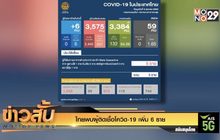 ไทยพบผู้ติดเชื้อโควิด-19 เพิ่ม 6 ราย