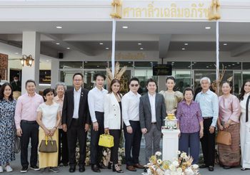 สองนักธุรกิจ fintech สายบุญ สร้างบุญครั้งใหญ่ ถวายศาลา “ลิ่วเฉลิมอภิรัช” ณ วัดมกุฏกษัตริยาราม ราชวรวิหาร