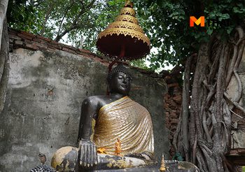 กราบหลวงพ่อพระศรีโคดม ขอพรโชคลาภ วัดประดู่ตะบอง อยุธยา