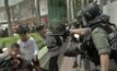 ตำรวจนำกำลังเข้าสลายการชุมนุมในฮ่องกง
