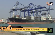 สภาพัฒน์ฯ คาด GDP ปี 63 ที่ -7.8 ถึง -7.3%