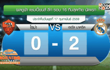 ผลฟุตบอล แชมเปี้ยนส์ ลีก