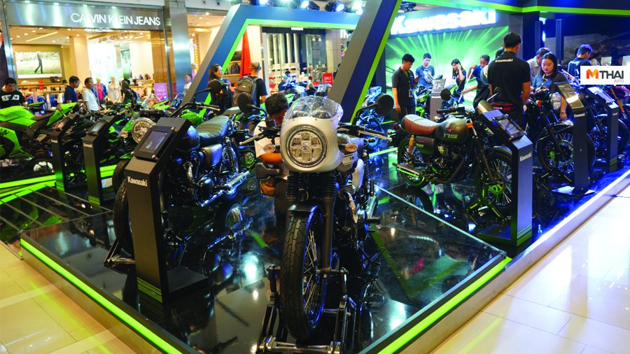 Kawasaki ยกทัพรถจักรยานยนต์ชุดใหญ่แสดงในงาน BMF 2019
