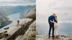 ราวกับถ่ายบนสวรรค์! คู่รักปีนหน้าผาที่หวาดเสียวที่สุด 14 ชั่วโมง เพื่อ พรีเวดดิ้ง สุดอลังการ