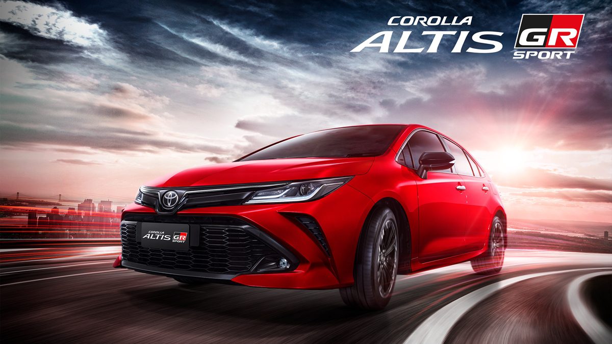 Toyota Corolla Altis GR Sport ยกระดับทั้งรูปลักษณ์ และการขับขี่ที่เหนืออีกขั้น