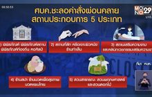 ศบค.ไม่อนุมัติผ่อนปรนเปิด 5 สถานประกอบการ