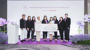 ชิเซโด้ (ไทยแลนด์) สานต่อแคมเปญ CSR ระดับโลก SHISEIDO LAVENDER RING 2025 “MAKEUP & PHOTOS WITH SMILES” เพื่อส่งต่อพลังแห่งความสวย ความสุข และรอยยิ้มให้กับผู้ป่วยมะเร็งทั่วโลก ด้วยผลิตภัณฑ์ที่ออกแบบมาโดยเฉพาะ Shiseido Life Quality Makeup
