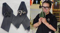 แบบอย่างที่ดี ในการแสดงความไว้อาลัย ด้วยเข็มกลัดริบบิ้นผ้าดํา ติดเสื้อ ไว้ทุกข์