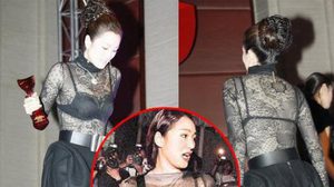 ดาราจีน ในชุดซีทรู สุดเซ็กซี่ ขโมยซีนแบบสุดๆ