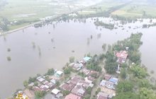 น้ำชีล้นตลิ่งท่วมบ้านเรือน จ.มหาสารคาม