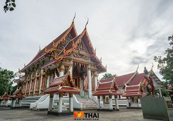 วัดโพธิ์เอน นนทบุรี กราบหลวงพ่อซุ้มประสิทธิโชค ขอพรชีวิตราบรื่น