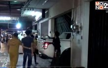 กระบะป้ายแดงพุ่งชนร้านบะหมี่ จ.ชลบุรี