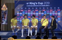 “โค้ชโต่ย” ยืนยันเรียกแข้งกิเลนลุยศึกคิงส์คัพ