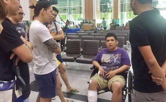 “แจ็ค แฟนฉัน” ลุยงานต่อ หลังเกิดอุบัติเหตุเย็บ 30 เข็ม