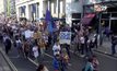 ชาวอังกฤษเดินขบวนคัดค้านแผน Brexit