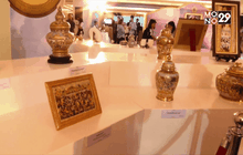 ศูนย์ศิลปาชีพ บางไทรฯ ประกาศผลการประกวด “เครื่องเบญจรงค์ไทย”