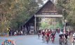 นักปั่นจักรยานทั่วไทยร่วมพิชิตยอดดอยอินทนนท์