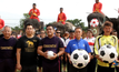 อยุธยาจัดช้างเตะบอลกับคน รณรงค์เชียร์ไร้พนัน