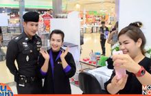 สาวๆ แห่เซลฟี่ สารวัตรรูปหล่อ สภ.เมืองสุพรรณบุรี