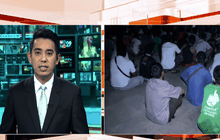 ตำรวจเข้าตรวจค้นที่พักแรงงานต่างชาติย่านตลาดไท