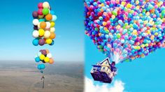 เจอแล้ว UP ในชีวิตจริง!! หนุ่มอังกฤษซ่า ผูกลูกโป่ง 100 ลูกติดเก้าอี้ ท่องฟ้าล่าฝัน
