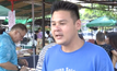 บรรยากาศตลาดร่มเหลืองวันสุดท้ายคึกคัก