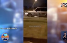 สุดอันตราย! รถเก๋งขับย้อนศรหลายกม.