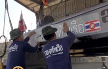 นรข.เตรียมความพร้อมเรือพิธีลอยอังคาร “หลวงพ่อคูณ”