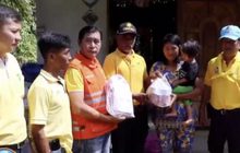 น้ำป่าท่วมหมู่บ้านสุราษฎร์ฯ
