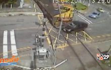 อุบัติเหตุรถไฟชนกับรถยนต์ในบราซิล