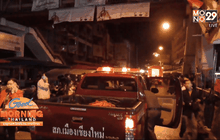 ไฟไหม้ร้านเสื้อผ้าชื่อดัง ในตลาดวโรรส